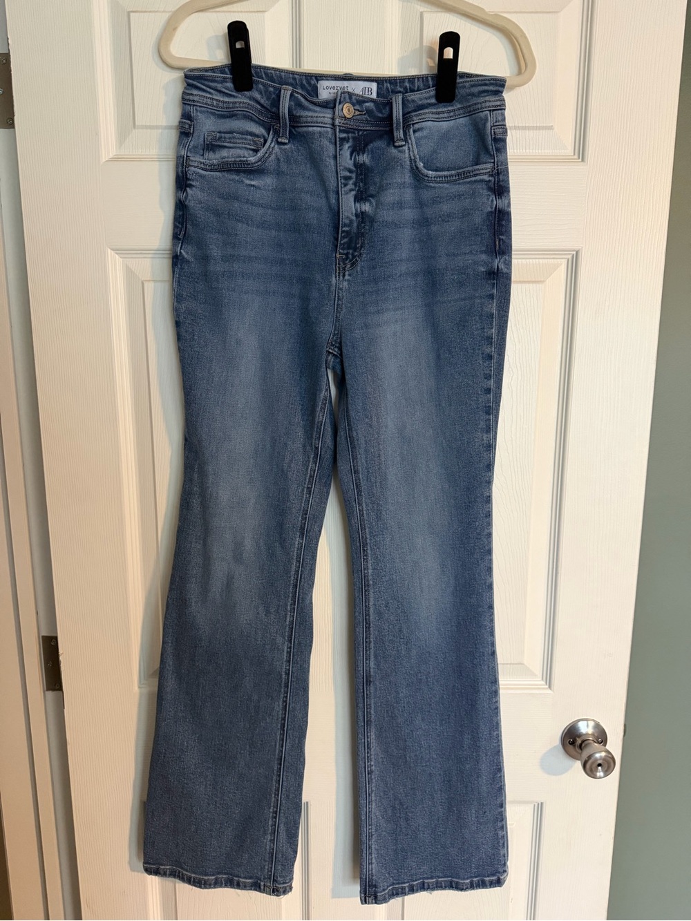 LOVERVET Women's Light Blue Boot Cut Jeans